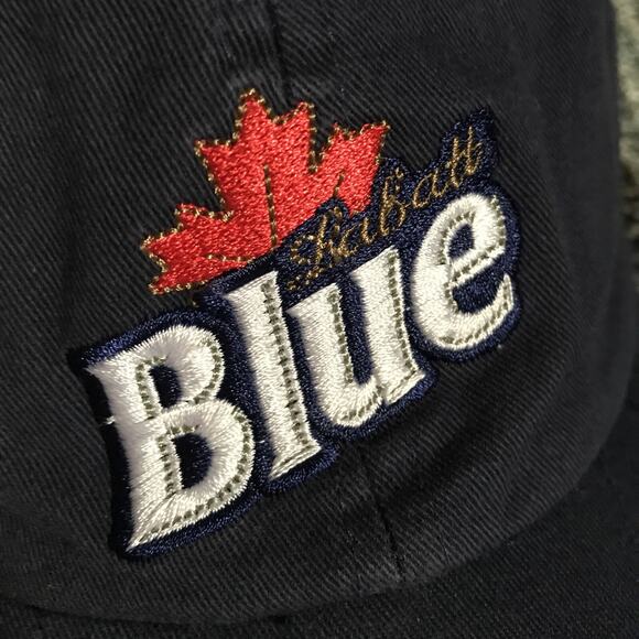 LaBatt Blue Stretch Fit Hockey Hat Navy Blue L/XL - Picture 2 of 5